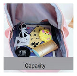 Women Backpack Bear Travel Bagpack Female Shopping Bag