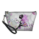UV Printing Women PU Leather Cosmetic Bag