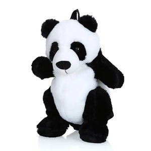 Panda Backpack Plush Adjustable Schoolbags Stuffed Animal Bag Kindergarten Gift