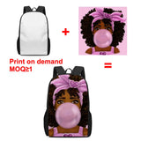Animal Horse Pattern Schoolbag for Teens Students Travel Book Bag Backpack