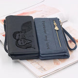 Personalized Photo Wallet PU Leather Clutch Mother's Gift