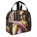 De Lempicka Women Art Lunch Bag Insulated Lunch Box