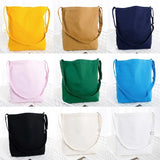 Custom Print Canvas Tote Crossbody Bag