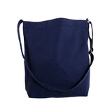 Custom Print Canvas Tote Crossbody Bag