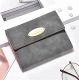 Women's Leather Wallet Ladies Purse Clip