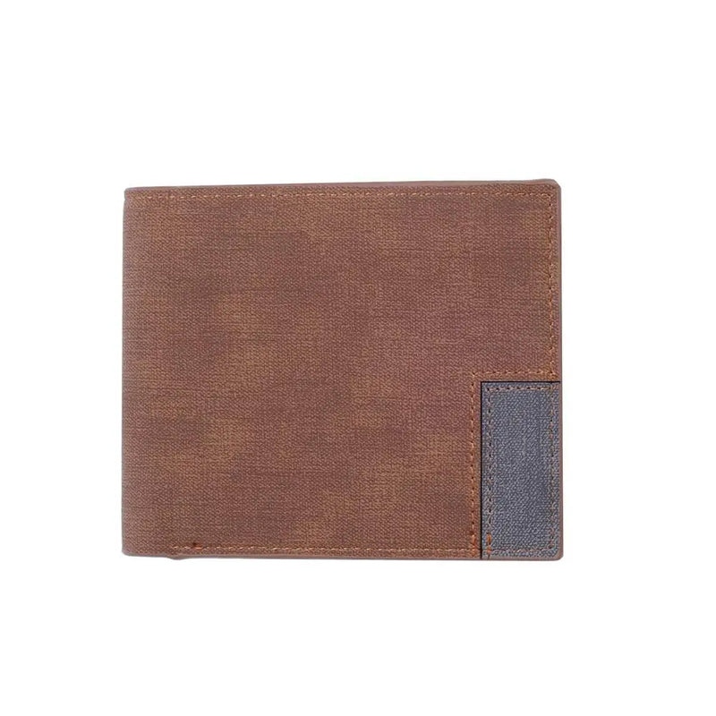 Men's Slim Leather Wallet with RFID Blocking Technology