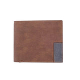 Men's Slim Leather Wallet with RFID Blocking Technology