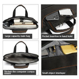 Waterproof 13-17 Inch Laptop Bag Shoulder Handbag Briefcase