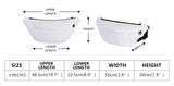 Custom Logo Waist Bag DIY Photo Belt Fanny Pack for Running