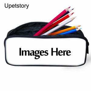 Your Name Image DIY Backpack for School Boys Girls Children Kids Bagpack