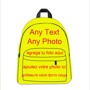 Personalised Women Shoulder Backpack for Travel School Laptop