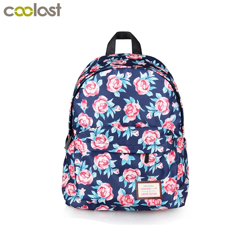 Personalised Women Shoulder Backpack for Travel School Laptop