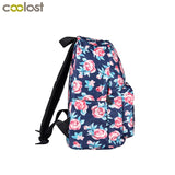 Personalised Women Shoulder Backpack for Travel School Laptop