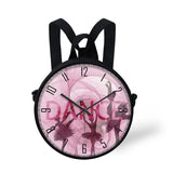 Ballet Dancer Print Crossbody Bag Women Lady Purse