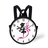 Ballet Dancer Print Crossbody Bag Women Lady Purse