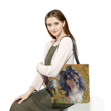 Portable Eco Friendly Cartoon Animal Dog Print Beach Tote Bag