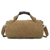 Canvas Casual Travel Bucket Bag- Retro Shoulder Bag