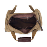 Canvas Casual Travel Bucket Bag- Retro Shoulder Bag