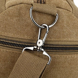 Canvas Casual Travel Bucket Bag- Retro Shoulder Bag