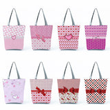 Chic Bow Knot Love Streamer Women's Tote Handbag