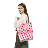 Chic Bow Knot Love Streamer Women's Tote Handbag