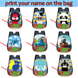 Cartoon Animal Kids School Backpack Boys Girls Gift