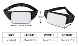 Stylish Waist Bag for Men Women Fanny Pack Travel Money Phone Pouch