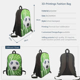 3D Bull Terrier Dogs Printed School Bags for Girls Backpacks Children Book Bags