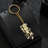 Personalized Children's Drawing Keychain - Custom Kid's Art Keyring