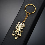 Personalized Children's Drawing Keychain - Custom Kid's Art Keyring