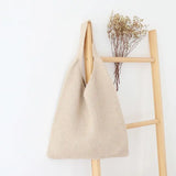 Knitted Woolen Shoulder Bag for Women