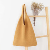 Knitted Woolen Shoulder Bag for Women