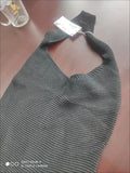 Knitted Woolen Shoulder Bag for Women