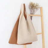 Knitted Woolen Shoulder Bag for Women