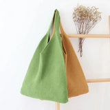 Knitted Woolen Shoulder Bag for Women