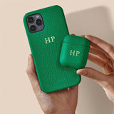 Leather Case Set For Airpods 1 2 pro and for Iphone 14 13 Pro Max