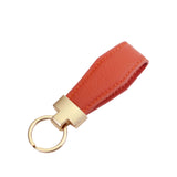 Initial Letters Cow Leather Car Keychain Key ring Alloy Pendant Creative Gift Me