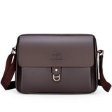 Men's Shoulder Bag Pu Bag Vertical Hanging Bag Casual Bag Messenger Bag