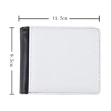 Men's Short Wallet Personalized Photo Wallet Holiday Gift