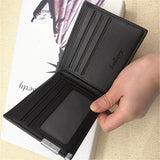 Photo Wallet for Men Engraved Bifold Wallet Father's Gift