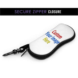 Hard Eyewear Protector Travel Pouch Zipper Box Glasses Case