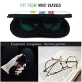 Hard Eyewear Protector Travel Pouch Zipper Box Glasses Case