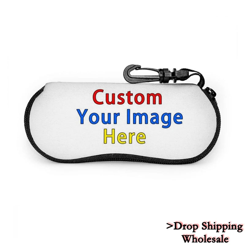 Hard Eyewear Protector Travel Pouch Zipper Box Glasses Case