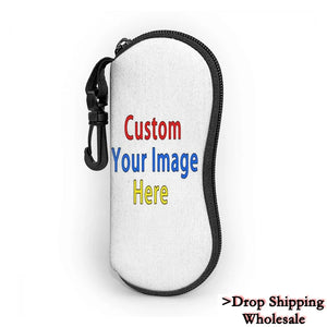 Hard Eyewear Protector Travel Pouch Zipper Box Glasses Case