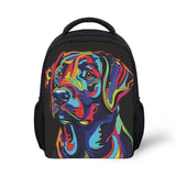 Labrador Printing Schoolbag Backpack for Kids