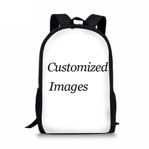 3D Animal Cat Girls School Backpack 16 inch Rucksack Travel Bag