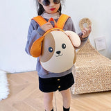3D Animal Kids Backpack Adjustable Shoulder Strap Double Zipper Bag for Kid