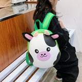 3D Animal Kids Backpack Adjustable Shoulder Strap Double Zipper Bag for Kid