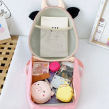 3D Animal Kids Backpack Adjustable Shoulder Strap Double Zipper Bag for Kid