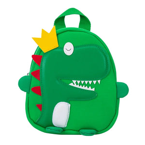 3D Dinosaur Kids School Bag for Boys, Water Repellent Toddler Backpack